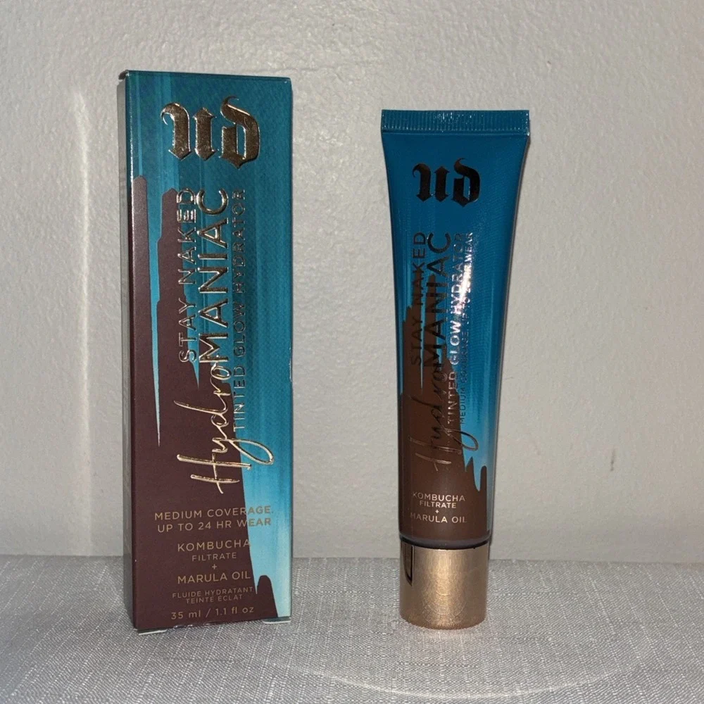 URBAN DECAY STAY NAKED Hydromaniac Tinted Glowy Hydrator 90 Ultra Deep 1.1oz